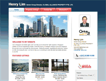 Tablet Screenshot of henrylim.myweb.sg