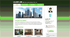 Desktop Screenshot of lilianlim.myweb.sg
