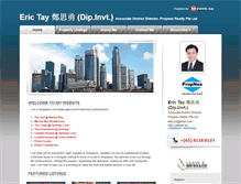 Tablet Screenshot of erictay.myweb.sg