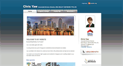 Desktop Screenshot of chrisyaw.myweb.sg