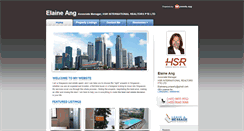 Desktop Screenshot of elaineang.myweb.sg