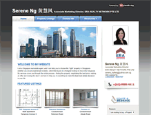 Tablet Screenshot of ideal-home.myweb.sg