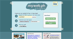 Desktop Screenshot of myweb.ph