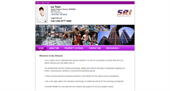 Desktop Screenshot of icetham.myweb.sg