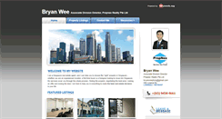 Desktop Screenshot of bryanwee.myweb.sg