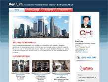 Tablet Screenshot of myhome.myweb.sg