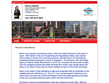 Tablet Screenshot of nancyhawkes.myweb.sg