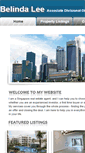 Mobile Screenshot of belindalee.myweb.sg