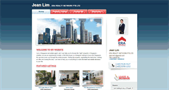 Desktop Screenshot of jeanlim.myweb.sg