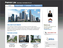 Tablet Screenshot of patricklimcy.myweb.sg