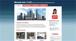 Desktop Screenshot of michellegoh.myweb.sg
