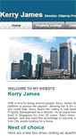 Mobile Screenshot of kerryjames.myweb.sg