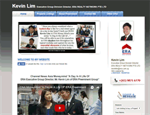 Tablet Screenshot of kevinlim.myweb.sg
