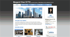 Desktop Screenshot of cyberhomes.myweb.sg
