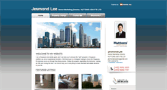 Desktop Screenshot of jesmondlee.myweb.sg