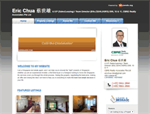 Tablet Screenshot of ericchua.myweb.sg