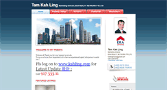 Desktop Screenshot of kahling.myweb.sg