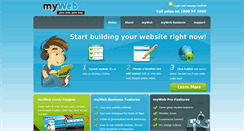 Desktop Screenshot of myweb.ie