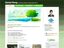 Tablet Screenshot of danielhong.myweb.sg