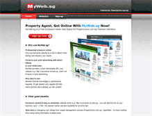 Tablet Screenshot of myweb.sg