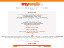 Tablet Screenshot of myweb.pt