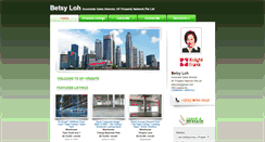 Desktop Screenshot of betsyloh.myweb.sg