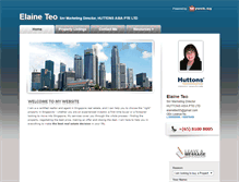 Tablet Screenshot of elaineteo.myweb.sg