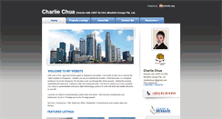 Desktop Screenshot of charlie.myweb.sg