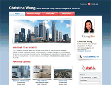Tablet Screenshot of chriswong.myweb.sg