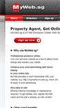 Mobile Screenshot of investsgproperty.myweb.sg