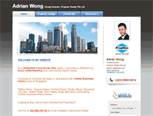 Tablet Screenshot of commercialspace.myweb.sg