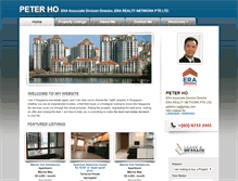 Tablet Screenshot of peterho.myweb.sg